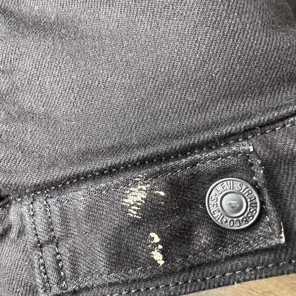 Women’s Levi trucker Sherpa jacket size L - Picture 4 of 4